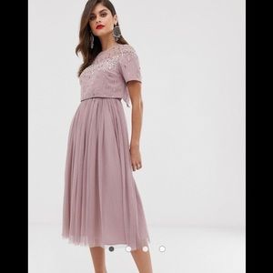 ASOS Embellished Midi Dress